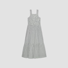 The Smock Dress | Black / Bone