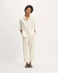 The Short-Sleeve Shirt in Butterlite | Bone