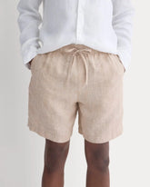 Linen Easy Short | Cornstalk Chambray