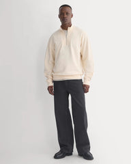 Lightweight Terry Sweatshirt | Parchment