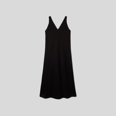 The City Stripe Midi Dress | Black