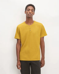 The Cotton Slub Henley | Honeycomb