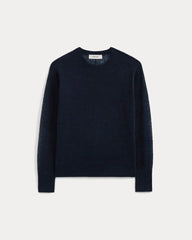 The Air Alpaca™ Relaxed Crew Top | Navy