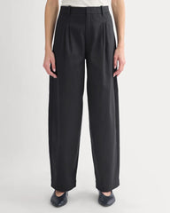 Tailored Drape Balloon Pant | Black