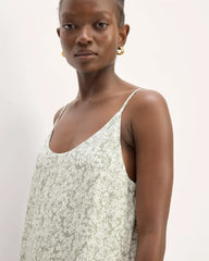 The Summer Slip Dress | Sage Mini Floral