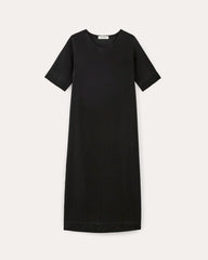 The Relaxed T-Shirt Dress in Buttersoft | Black
