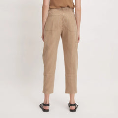 The Utility Barrel Pant | Toasted Coconut / Bone | Regular