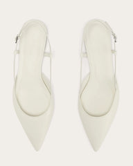 The Studio Slingback Flat | Canvas