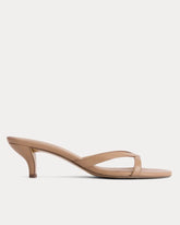 Sculpted Heel Sandal | Affogato