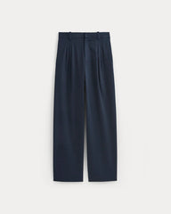 Tailored Drape Balloon Pant | Navy