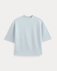 Lightweight Terry Oversized Tee | Skywriting