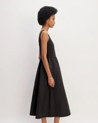 The Supima® Jersey Riviera Dress | Black