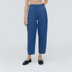 The Fatigue Barrel Pant | Deep Blue