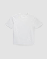 The Cotton Slub Crew | White