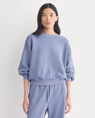 Lightweight Terry Blouson Crew | Velvet Morning