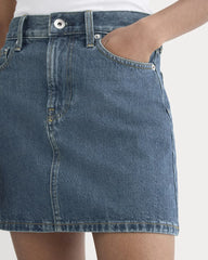 The Denim Mini Skirt | Deep Atlantic