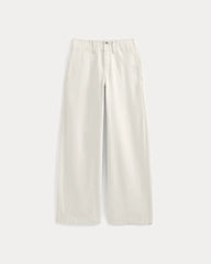 The Mid-Rise Trouser Jean | Ecru