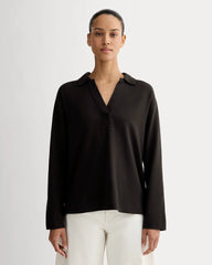 The Mariner Rugby Top | Black