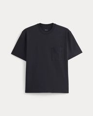 Oversized Midweight Tee | Black