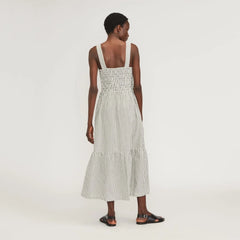 The Smock Dress | Black / Bone