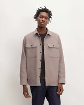 The Heavyweight Overshirt | Uniform | Heathered Brown