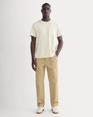 The Essential Organic Garment-Dyed Crew | Parchment