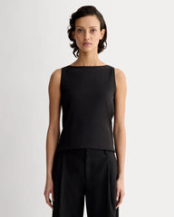 The Form Boatneck Tank | Black