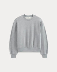 Lightweight Terry Blouson Crew | Vintage Heather Grey