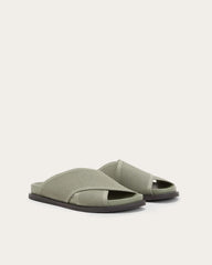 The ReKnit Form Crossover Sandal | Seagrass