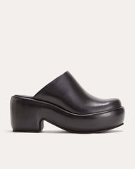 The Puffa Clog | Black
