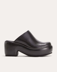 The Puffa Clog | Black