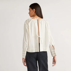 The Poplin Breeze Shirt | Black / Canvas Tan