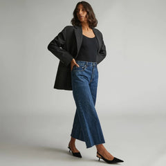 The Way-Wide Crop Jean | Iznik Ink