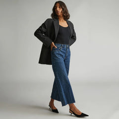 The Way-Wide Crop Jean | Iznik Ink