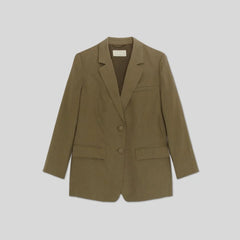 The Oversized Blazer in Linen | Kalamata