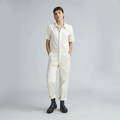 The Supersoft Jean Coverall | Seeded Ecru