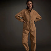 The Canvas Organic Cotton Coverall | Cappuccino