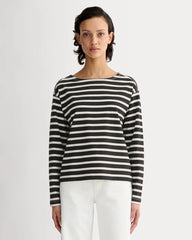 The Mariner Tee | Black / Bone