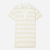 The Organic Cotton Polo Dress | Beech / Bone