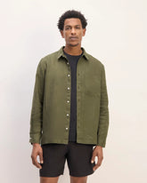 The Linen Straight Hem Shirt | Kalamata