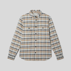 The Heavyweight Overshirt | Uniform | Tobacco Brown / Heather Grey Plaid
