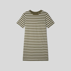 The Organic Cotton Weekend Tee Dress | Kalamata / Canvas Tan