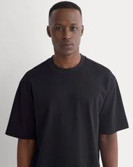 Archive Relaxed-Fit Cotton Crew | Black