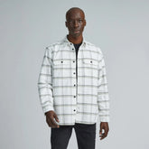 The Heavyweight Overshirt | Uniform | Moss Double Windowpane