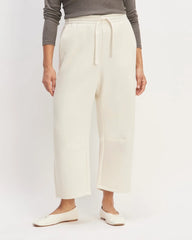 The ReTrack Barrel Sweatpant | Bone