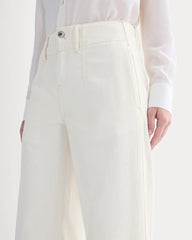 The Mid-Rise Trouser Jean | Ecru