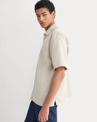 Lightweight Short-Sleeve Oxford | Chinchilla Chambray