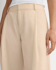 The Low-Rise Chino | Heathered Oat
