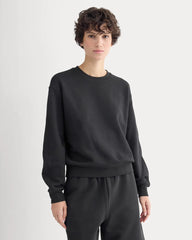 Lightweight Terry Blouson Crew | Black