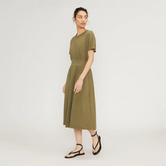 The Organic Cotton Waisted Dress | Kalamata
